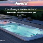Jacuzzi® Labor Day Sale 2026: Save Up to $2,000 on Hot Tubs & Swim Spas